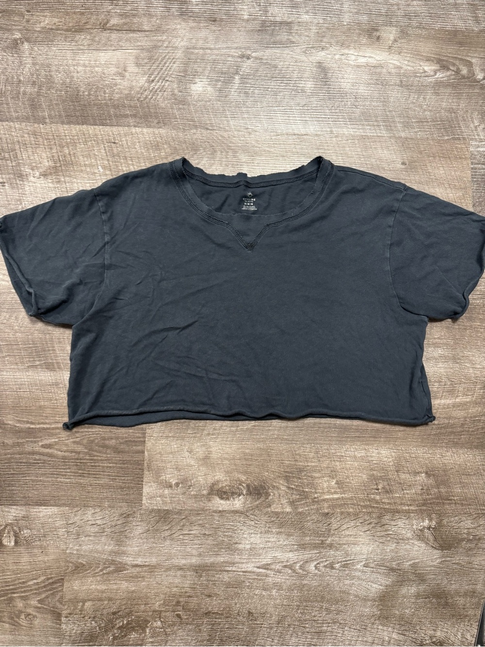 Offline by Aerie Oversized Cropped T—Shirt Medium